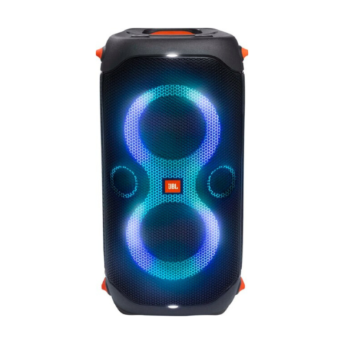 portable and wireless party music speaker by JBL, called Party Box 110. Is for indoor and outdoor music and stereo sound.