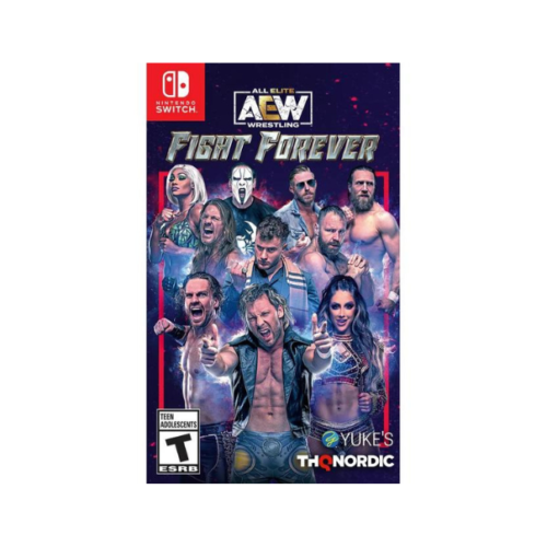 Wrestle in the All Elite Wresting game, Fight Forever, where you can be famous wrestlers, played on Nintendo Switch.