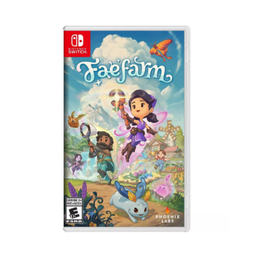 Experience the adventure and farm of Fae Farm video game for Nintendo Switch.