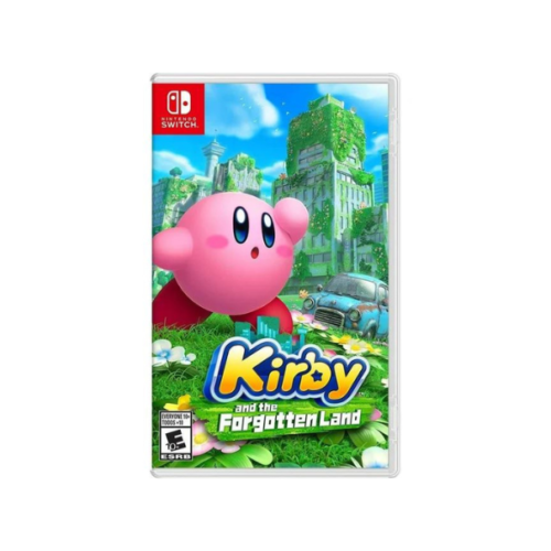 Journey through a mysterious land with your favorite pink character in this Nintendo Switch game, Kirby and the Forgotten Land.