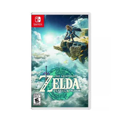 The Legend of Zelda: Tears of the Kingdom is an adventure video game for Nintendo Switch.