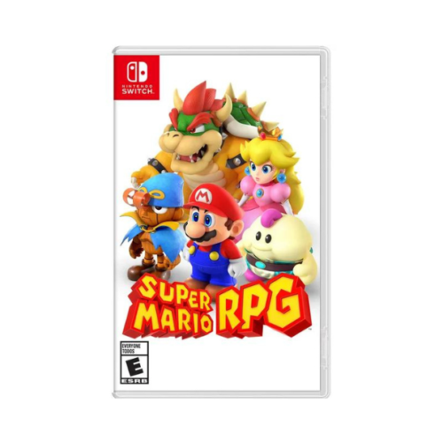 Role play with your favorite Super Mario Bros. characters in this story-lined Super Mario RPG game for Nintendo Switch.