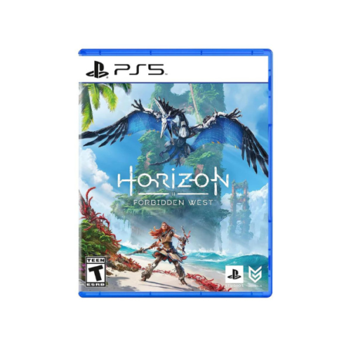 Where fantasy meets adventure, this Playstation 5 game is Horizon, Forbidden West.