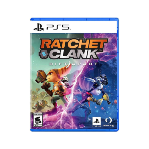 Explore and experience the action with Ratchet & Clank Rift Apart Playstation 5 video game.