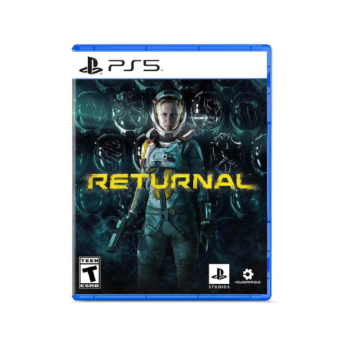 Returnal, a challenging third-person shooter video game can be played on a Playstation 5 console.