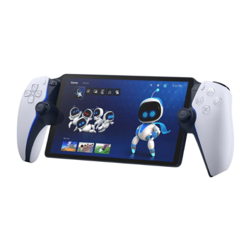 Play a variety of video games anywhere with Wi-Fi on Sony's Playstation Portal Handheld gaming system. Its portable and wireless design makes it a unique and fun console with easy hold controller.