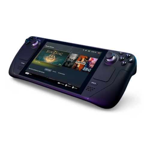 Watch and play on this 1 TB Valve Steam Deck OLED Handheld console.