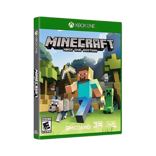 The famous adventure, survival and building game, Minecraft Xbox One Edition played on the Xbox One console.