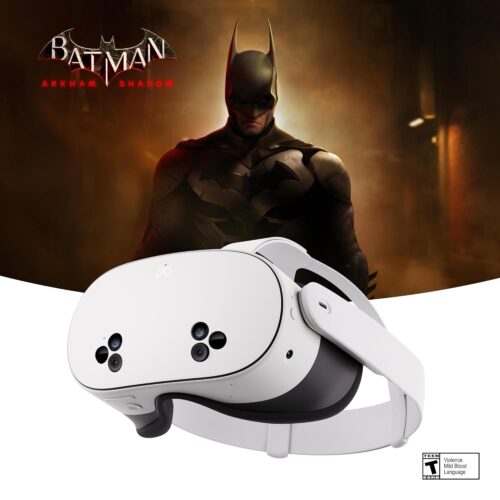 Meta Quest 3S 128GB — Get Batman: Arkham Shadow and a 3-Month Trial of Meta Quest+ Included — All-in-One Headset Rental/OTB*