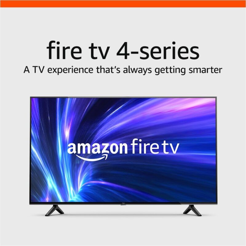 Amazon Fire TV 55" 4-Series 4K UHD smart TV with Fire TV Alexa Voice Remote, stream live TV without cable - Try Before You Buy