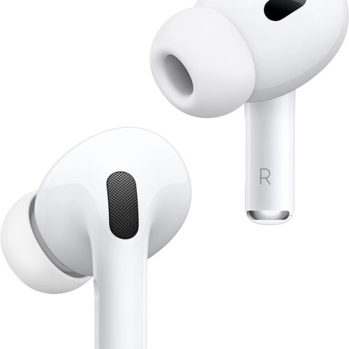 Apple AirPods Pro 2 Wireless Earbuds, Active Noise Cancellation, with Hearing Aid Feature - Try Before You Buy
